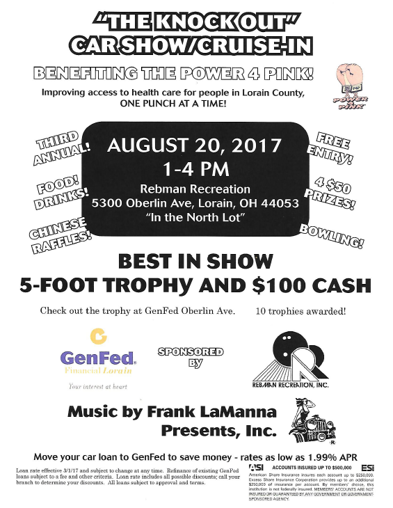 Car Show Flyer 2017